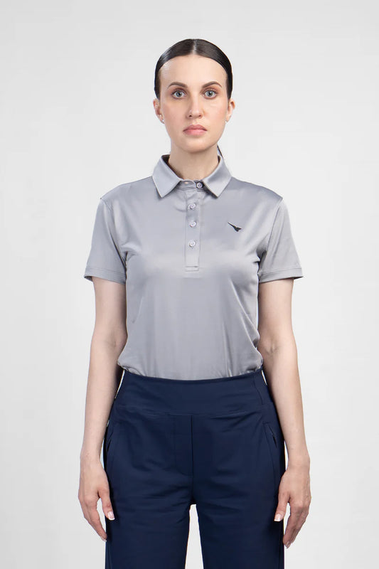 AGUILA REY SWING GRAPHITE GOLF POLO SHIRT