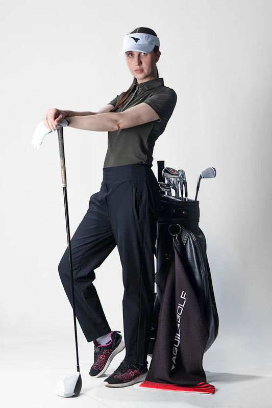 AGUILA REY SWING MILITARY GREEN GOLF POLO SHIRT