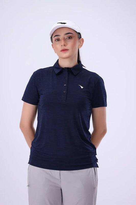 AGUILA REY SWING NAVY GOLF POLO SHIRT