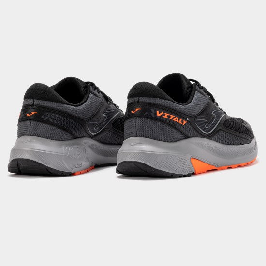 Joma Vitaly 2531 running shoes - Black Grey - angle 3