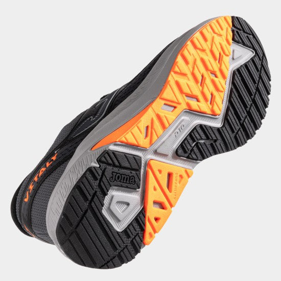Joma Vitaly 2531 running shoes - Black Grey - angle 5