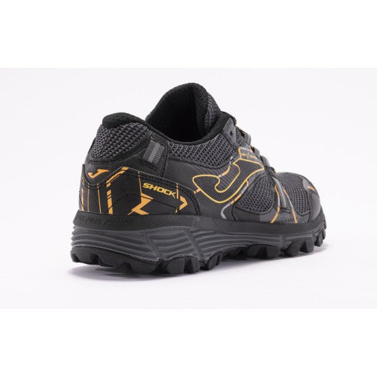 Joma Shock Trail Running shoes 2431 - Dark Grey - angle 3