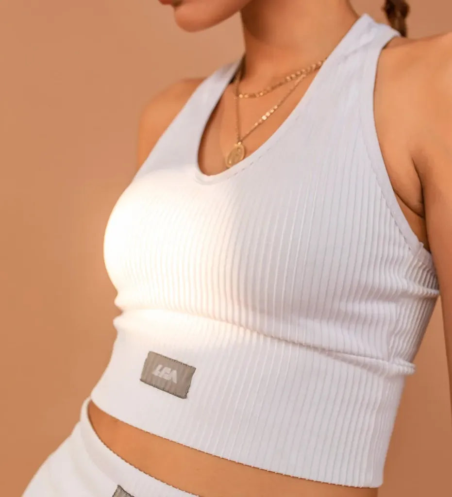 LFA Luxe Rib Everyday Crop Top