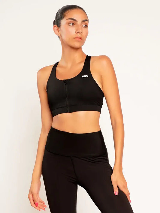 LFA Train Zip Sports Bra