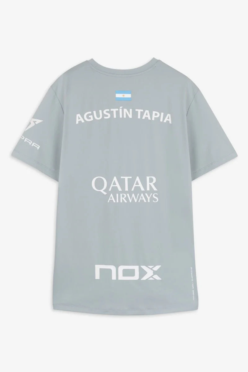 NOX SPONSORS AT10 T-SHIRT GREY