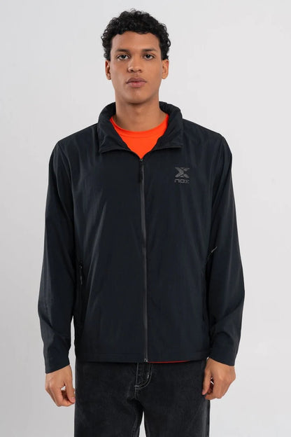 NOX MEN'S BLACK TEAM WINDBREAKER