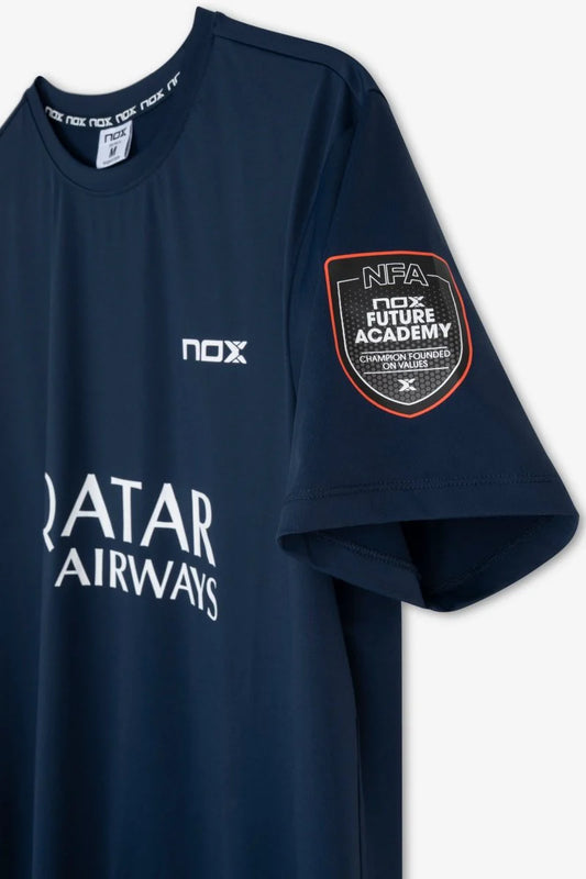 NOX SPONSOR AT10 DARK BLUE T-SHIRT