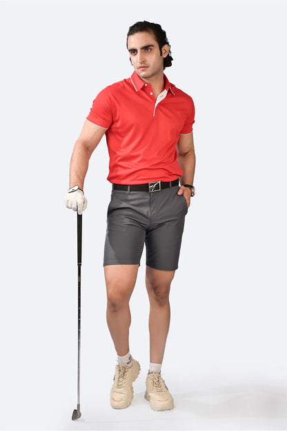 GOLF SHORTS DARK GREY-MS