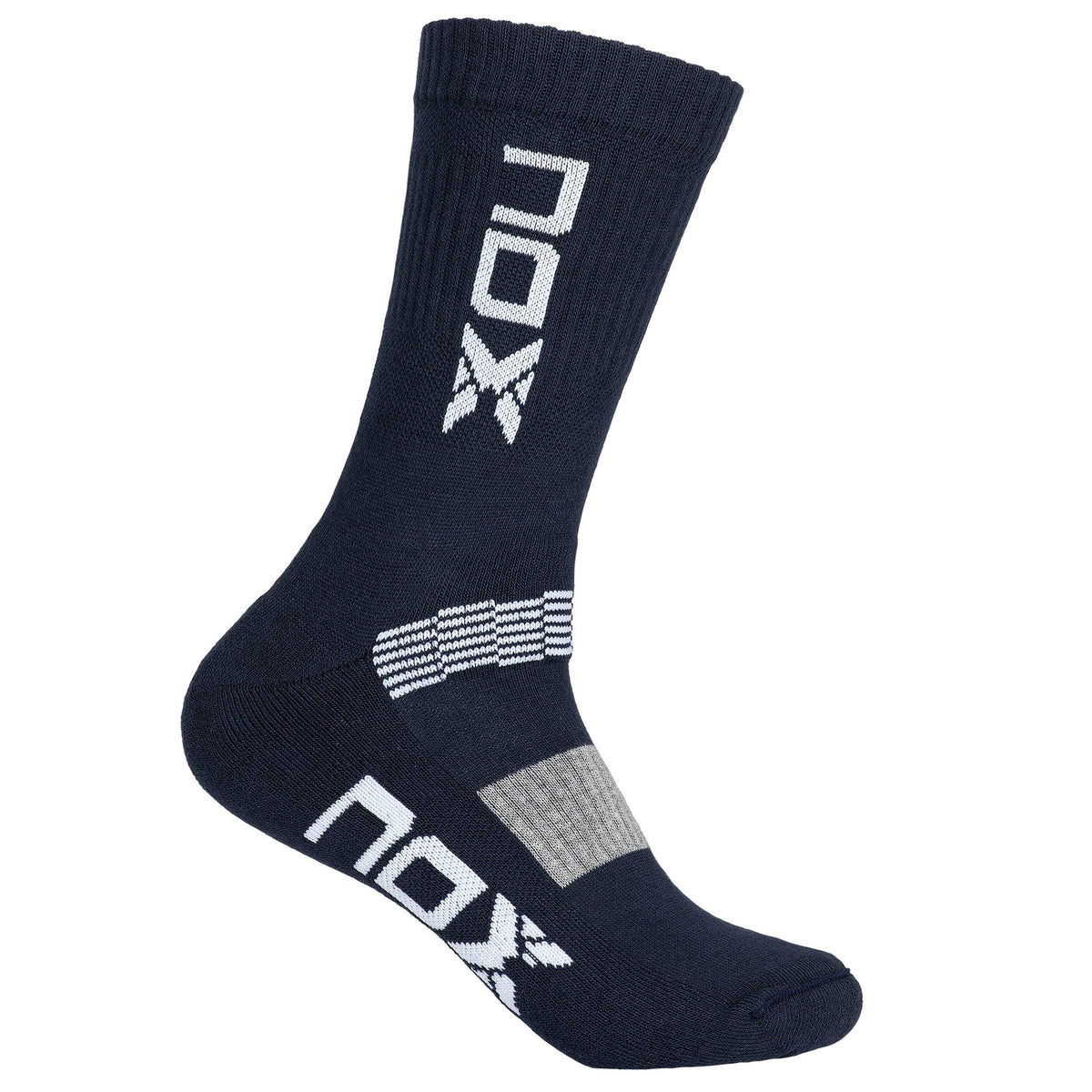 NOX Long Socks Blue with white NOX logo