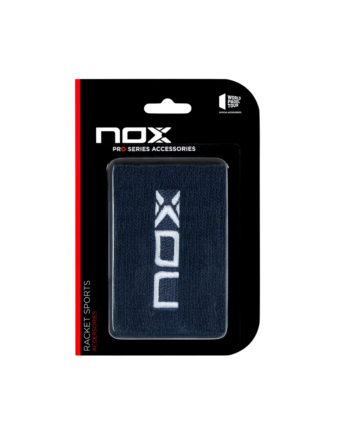 NOX BLISTER WRISTBAND BLUE (LOGO IN WHITE)