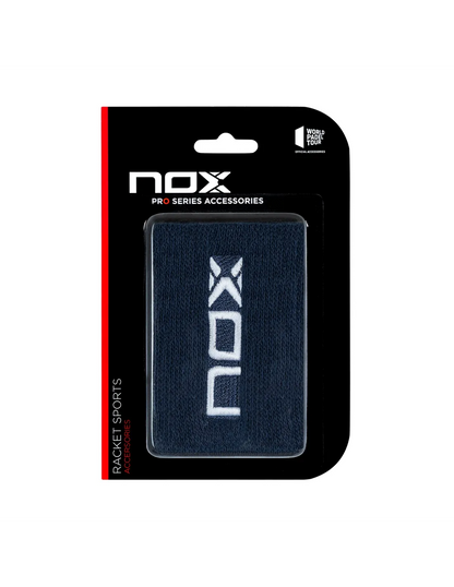 NOX BLISTER WRISTBAND BLUE (LOGO IN WHITE)