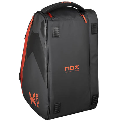 NOX LUXURY OPEN SERIES BLACK/RED PADEL BAG