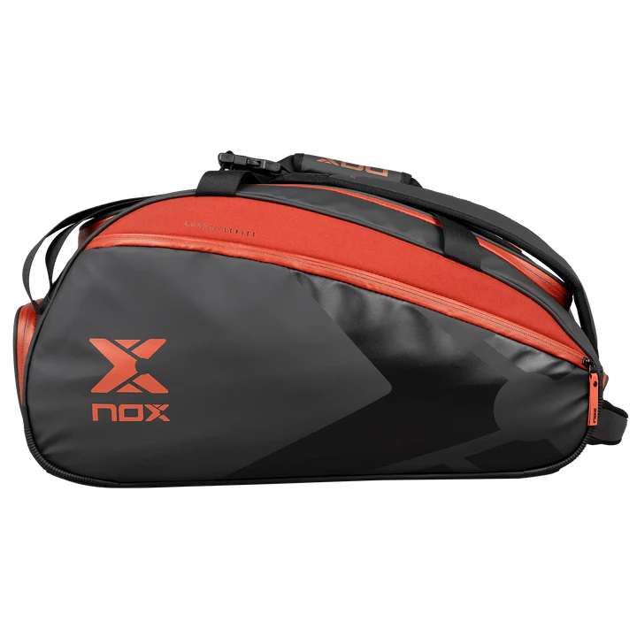 NOX LUXURY OPEN SERIES BLACK/RED PADEL BAG