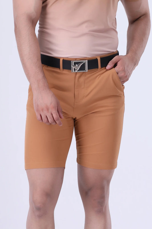 GOLF SHORTS RUST-AD