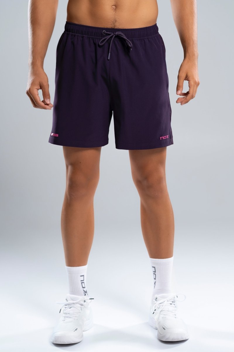 NOX Men's Pro Blackberry Shorts front view