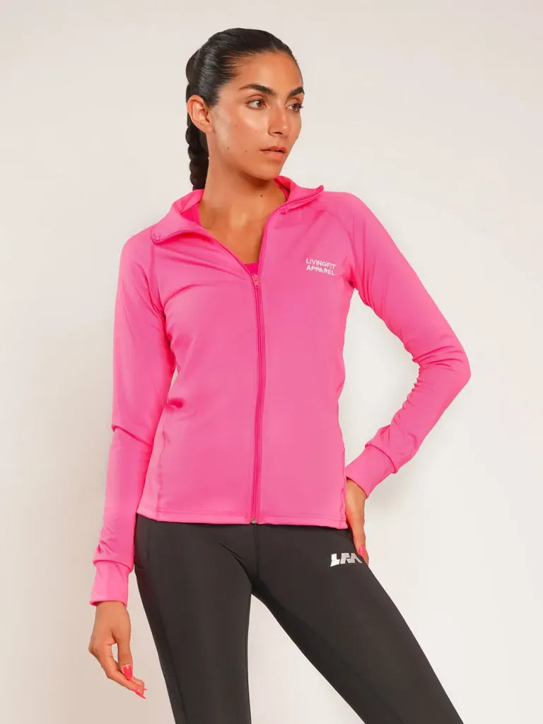 LFA Taffy Pink Yoga Jacket