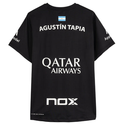 NOX SPONSOR AT10 BLACK T-SHIRT 2026