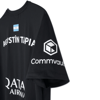 NOX SPONSOR AT10 BLACK T-SHIRT 2026
